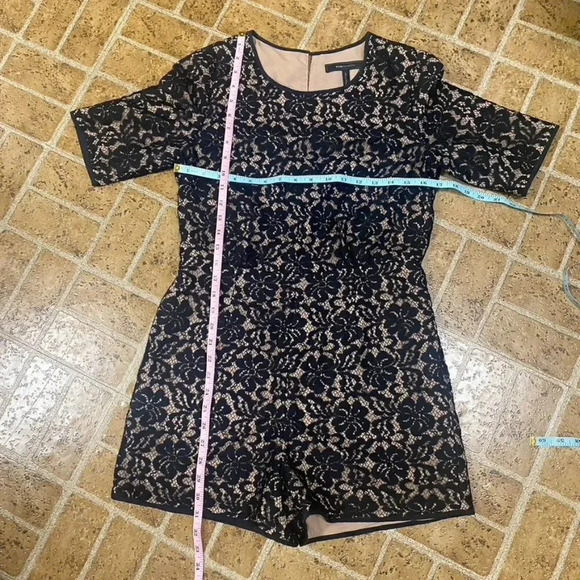BCBGMaxAzria Black Lace Romper - Picture 16 of 16